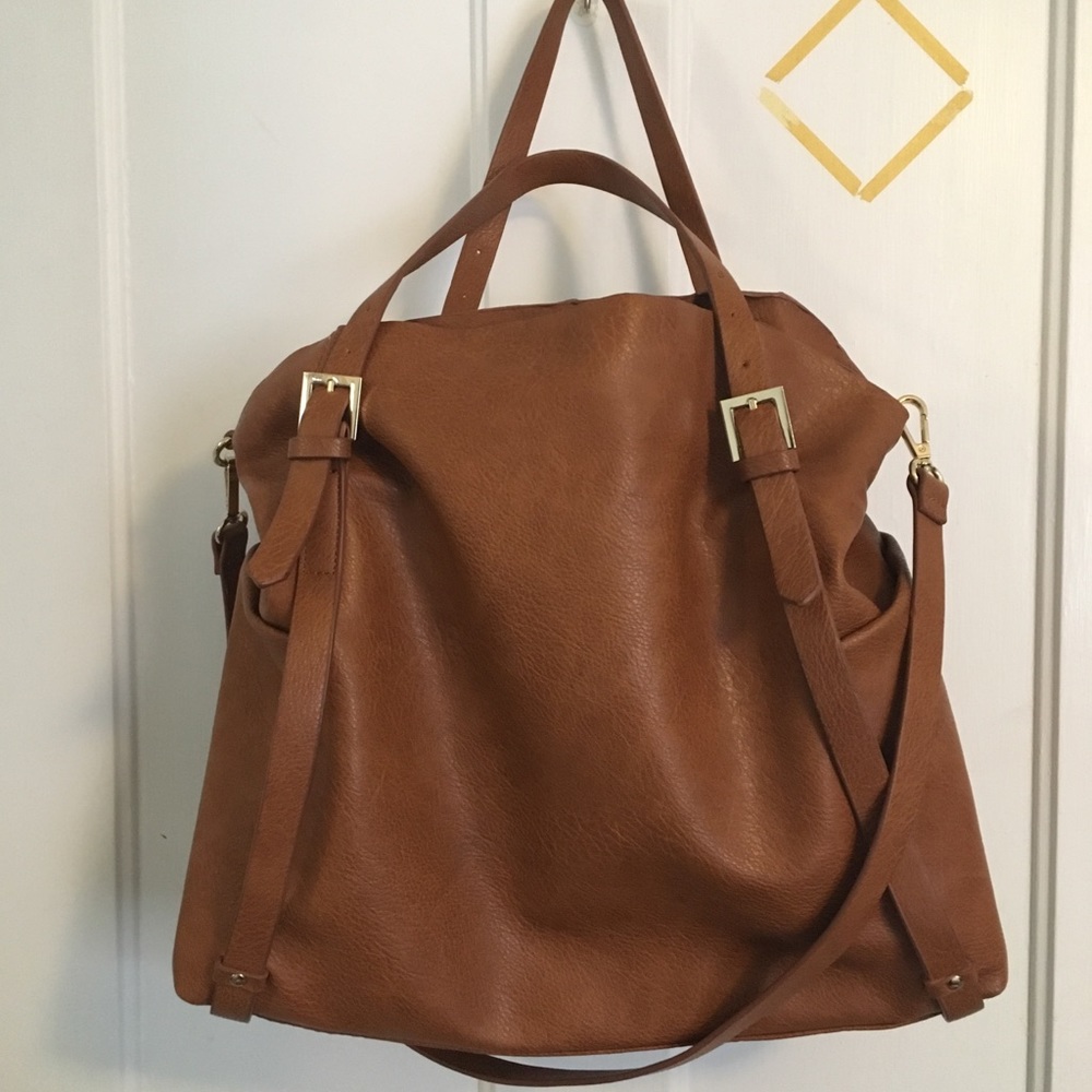 Zara Brown Crossbody Purse